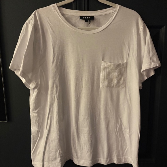 DNKY XL sequined t-shirt - Picture 1 of 3
